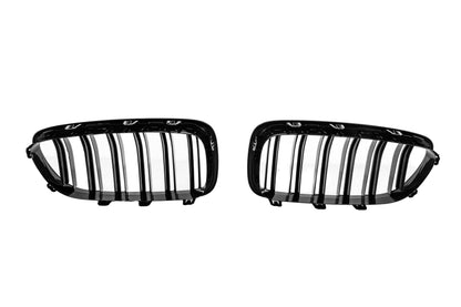 Kidneys M-Look (Gloss Black) for BMW 5 Series F10/F11 2010–2016 - image 5