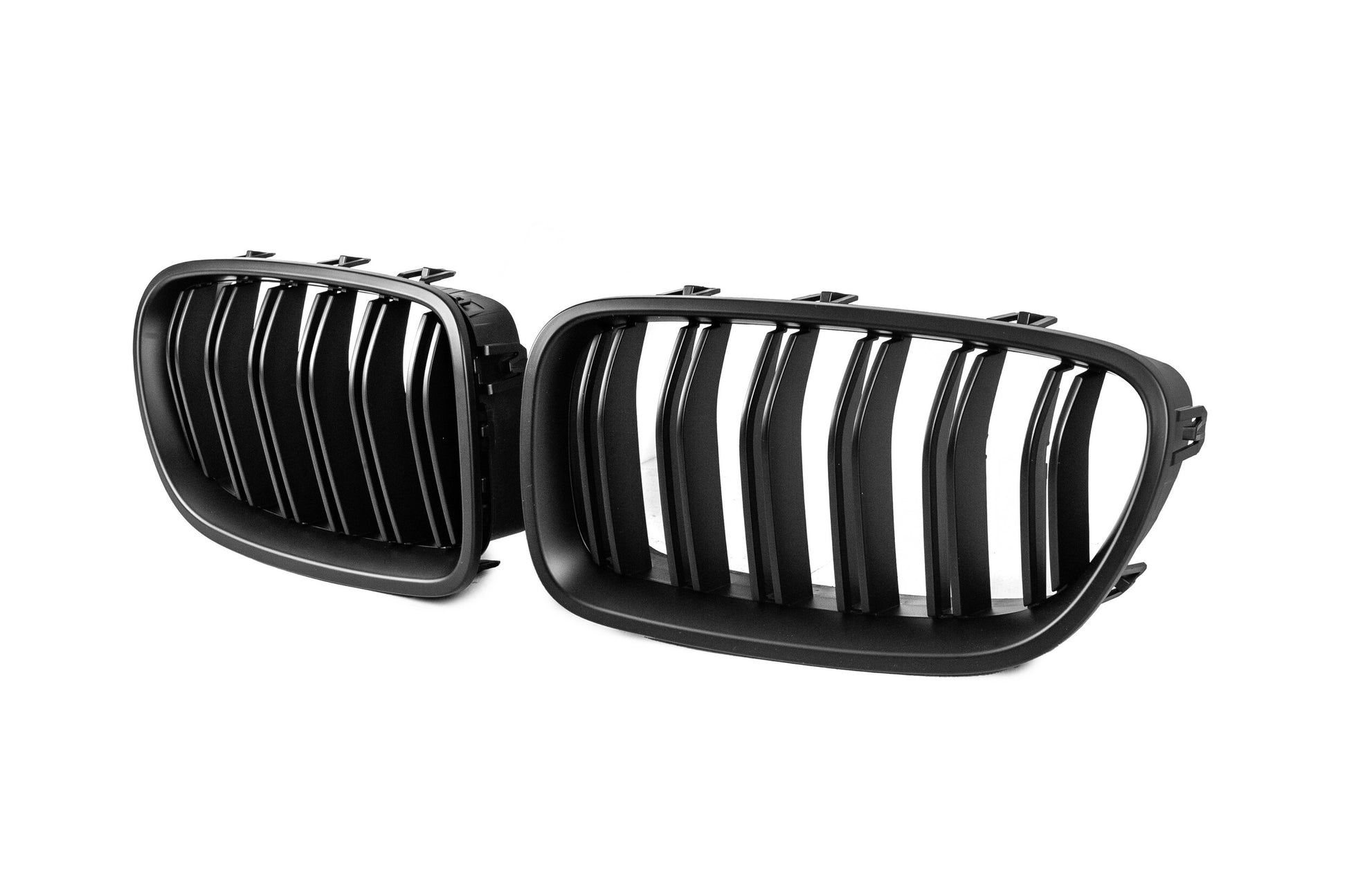 Kidneys M-Look (black matte) for BMW 5 Series F10/F11 2010–2016 - image 3