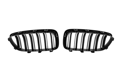 Kidneys M-Look (black matte) for BMW 5 Series F10/F11 2010–2016 - image 5