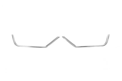 Rear reflector covers (2 pcs, stainless steel) for Ford Focus II 2008-2011 - image 3