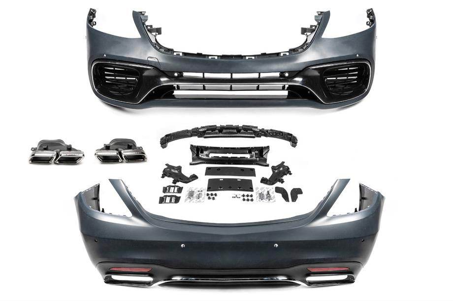 S63 AMG body kit (2018-restyling) for Mercedes S-class W222 - Reelken Auto