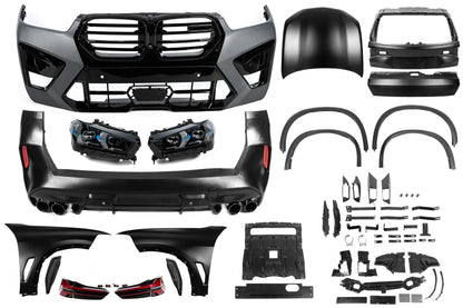Restyling kit for X5M F95 2024 (with trunk lid replacement) for BMW X5 F-15 2013-2018 - image 3