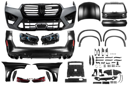 Facelift conversion kit to X5M F95 2024 (with trunk lid replacement) for BMW X5 F15 2013-2018 - image 2