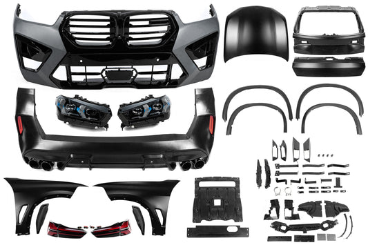 Facelift conversion kit to X5M F95 2024 (with trunk lid replacement) for BMW X5 F15 2013-2018 - image 2