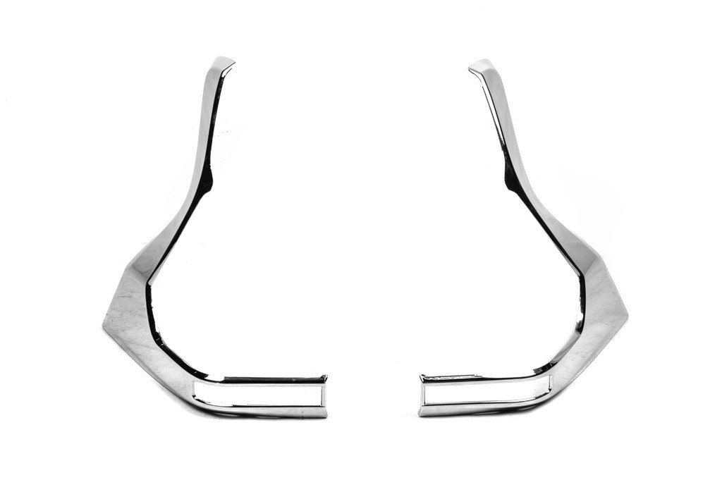 Chrome Tail Light Covers V2 (2 pcs, 2018+) for Toyota Land Cruiser Prado 150 2009-2023 - image 4