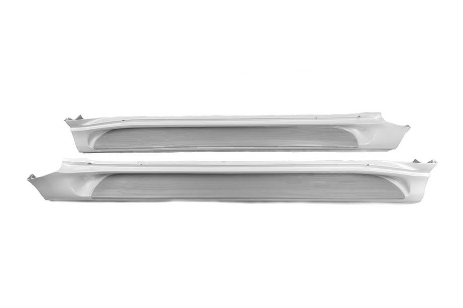 Side thresholds (2 pcs., aluminum) for Lexus GX460 - image 5