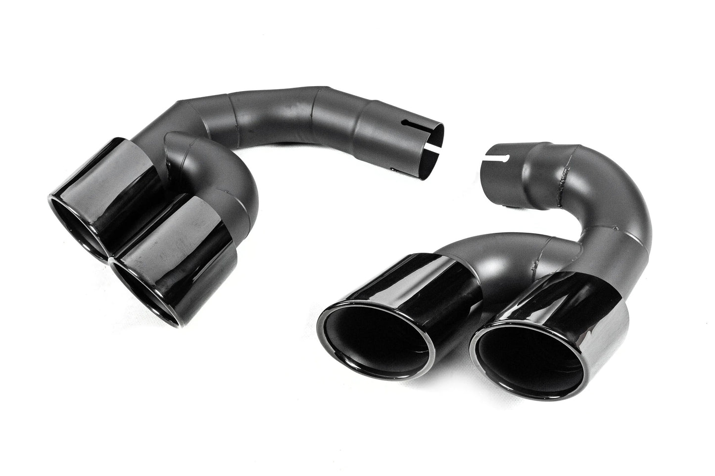 V3 Black exhaust tips in X5M F95 style for BMW X5 G05 2019–2026 - image 3