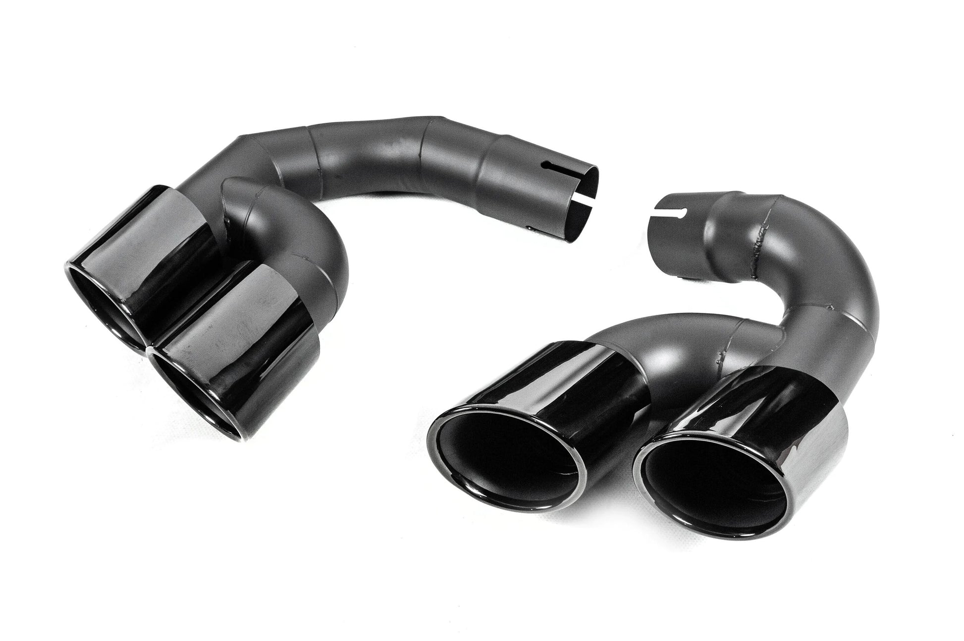V3 Black exhaust tips in X5M F95 style for BMW X5 G05 2019–2026 - image 3