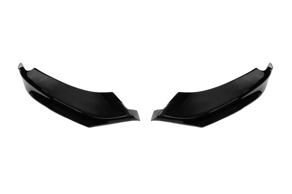 Front Bumper Lip DPT Flap V-1 (for M-Technic, Gloss Black) for BMW 4 Series F32/F33/F36 2012-2020 - image 2