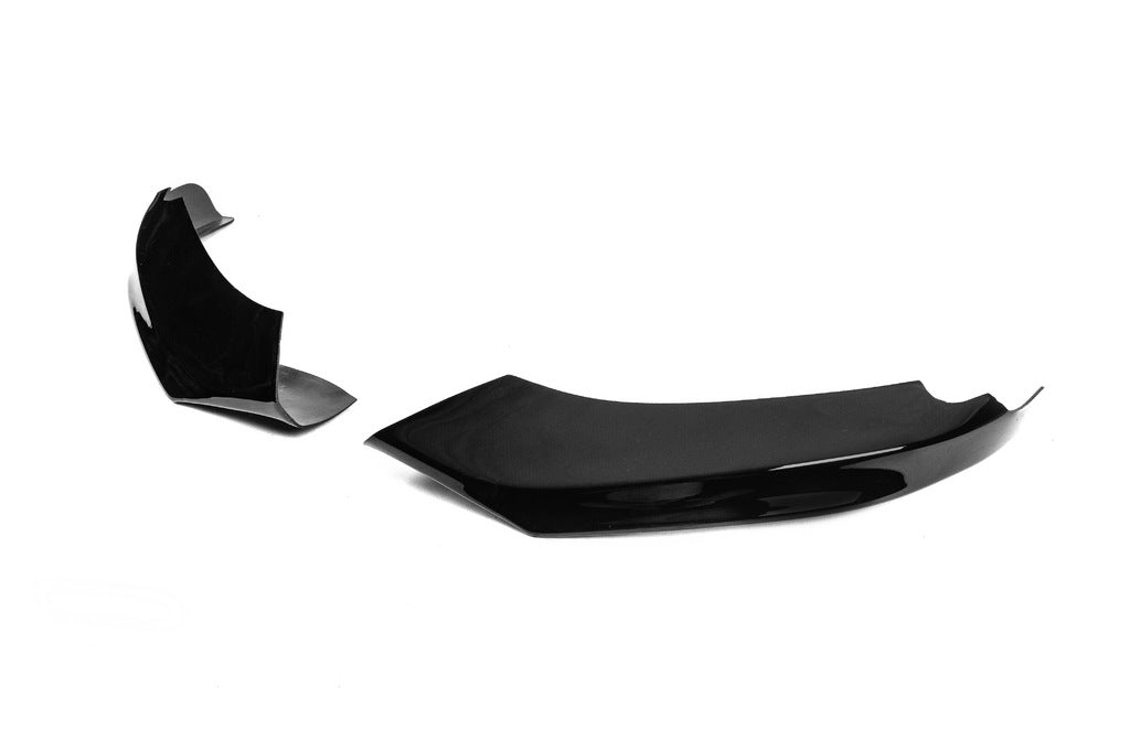 Front Bumper Lip DPT Flap V-1 (for M-Technic, Gloss Black) for BMW 4 Series F32/F33/F36 2012-2020 - image 7