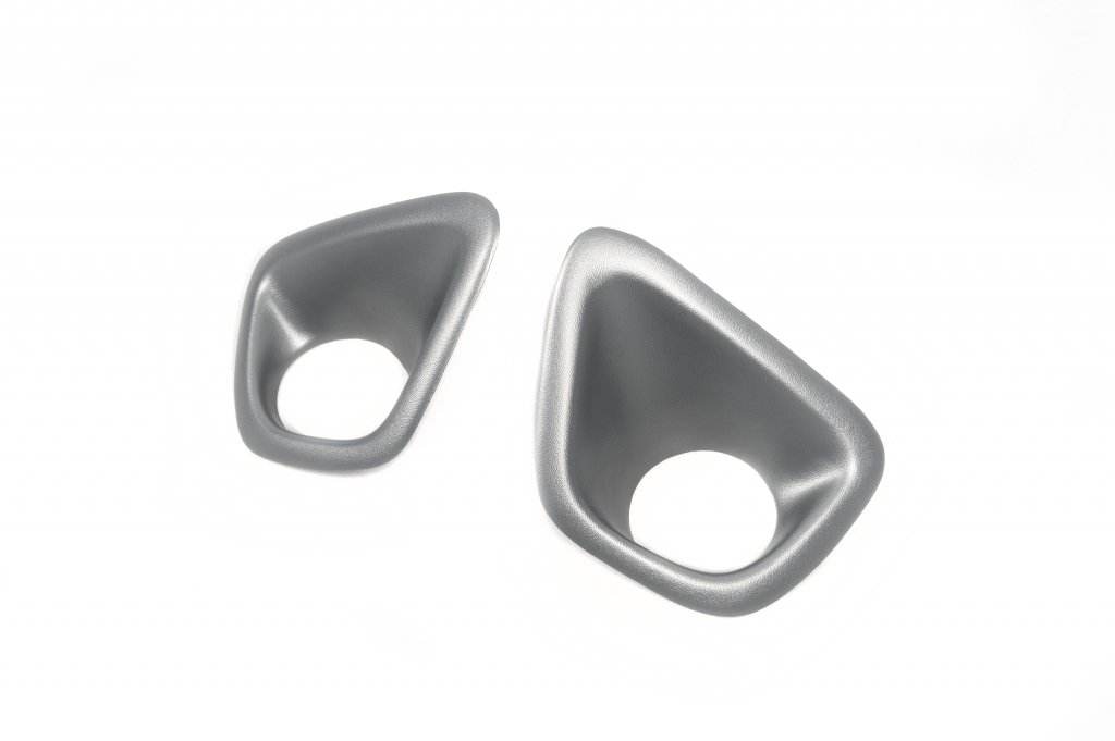 Covers for fog lights 2008-2013 (2 pcs, ABS) for Dacia Duster 2008-2018 - Reelken Auto