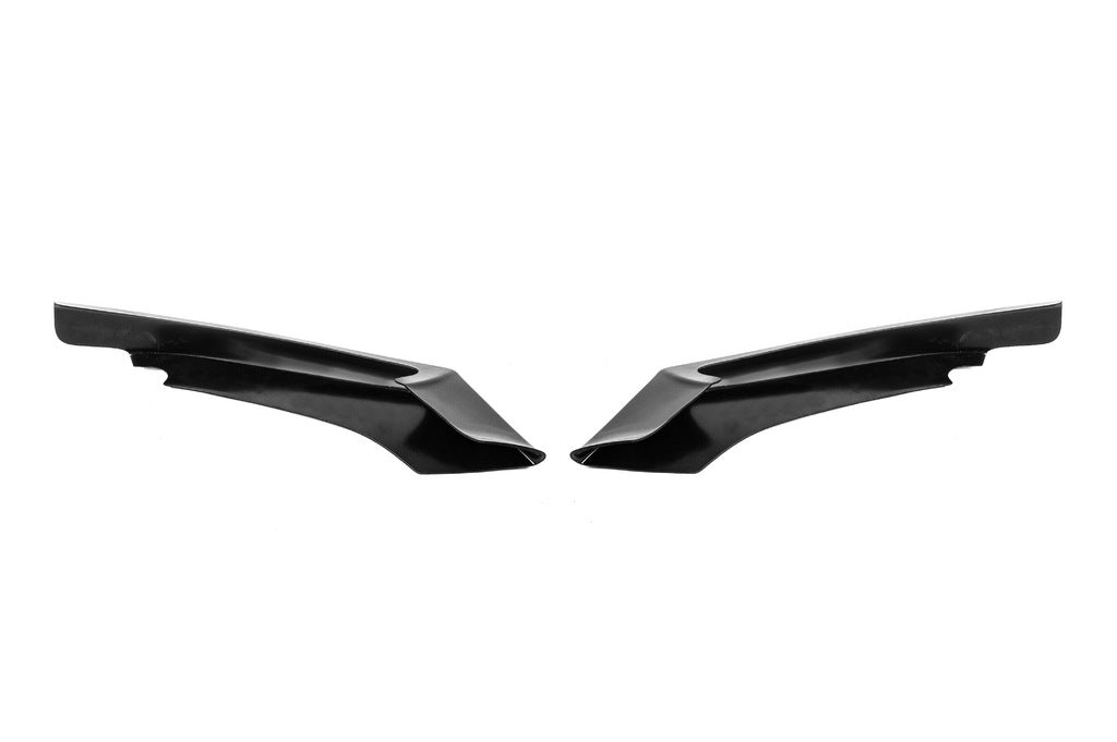 Front Bumper Lip DPT Flap V-1 (for M-Technic, Gloss Black) for BMW 4 Series F32/F33/F36 2012-2020 - image 8