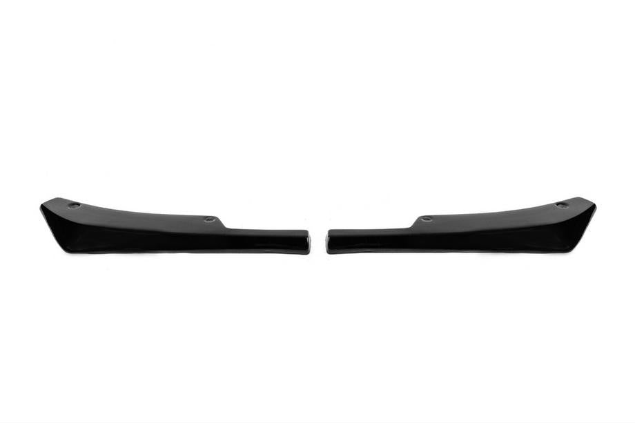 Flap trim for rear bumper DPT (ABS) (2pcs) (gloss black) for Volkswagen Caddy 2010-2015 - image 4