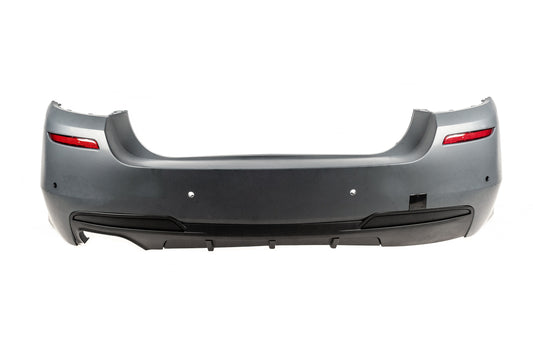 Rear Bumper M-Performance (for single exhaust system) for BMW 5 Series F-10/11/07 2010-2016 - image 1