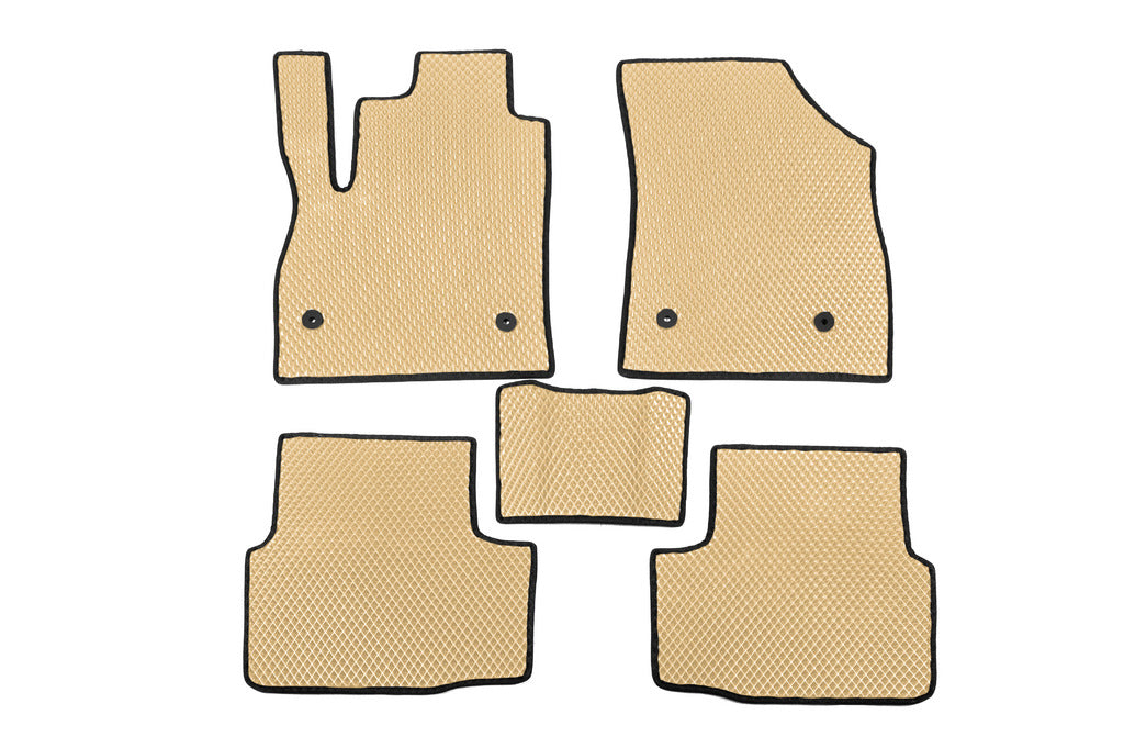 EVA Floor Mats (Beige) for Opel Astra K 2016-2021 - image 1