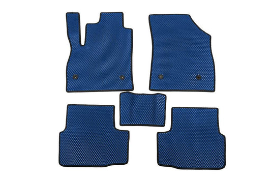 EVA mats (blue) for Opel Astra K 2016-2021 - Reelken Auto