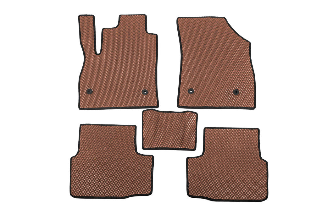 EVA Floor Mats (brick red) for Opel Astra K 2016-2021 - image 1