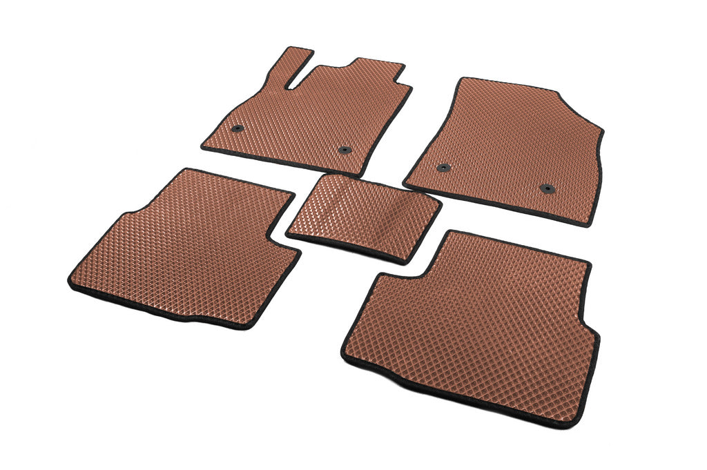 EVA Floor Mats (brick red) for Opel Astra K 2016-2021 - image 2