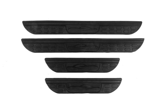 Universal DPT threshold pads (ABS) (4pcs) (matte black) - image 2