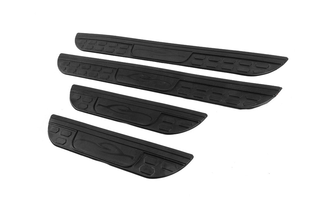 Universal DPT threshold pads (ABS) (4pcs) (matte black) - image 7