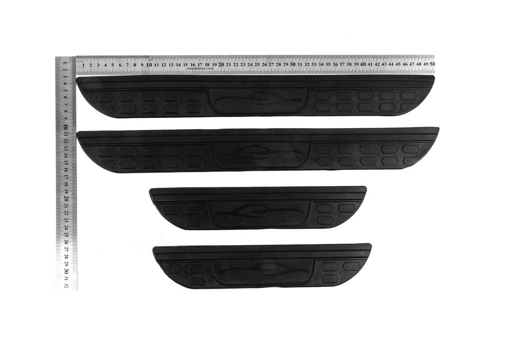 Universal DPT threshold pads (ABS) (4pcs) (matte black) - image 8