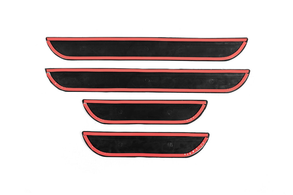 Universal DPT threshold pads (ABS) (4pcs) (matte black) - image 9
