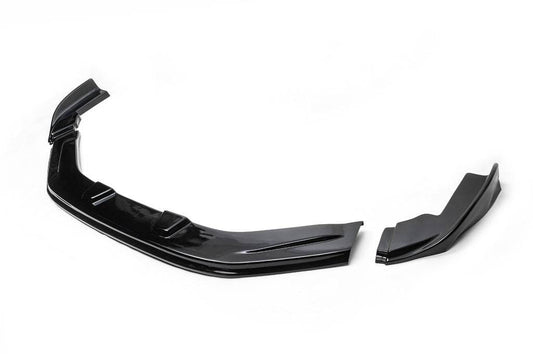 The front bumper spoiler LIP (black) for Honda Civic Sedan IX 2011-2016 - Reelken Auto