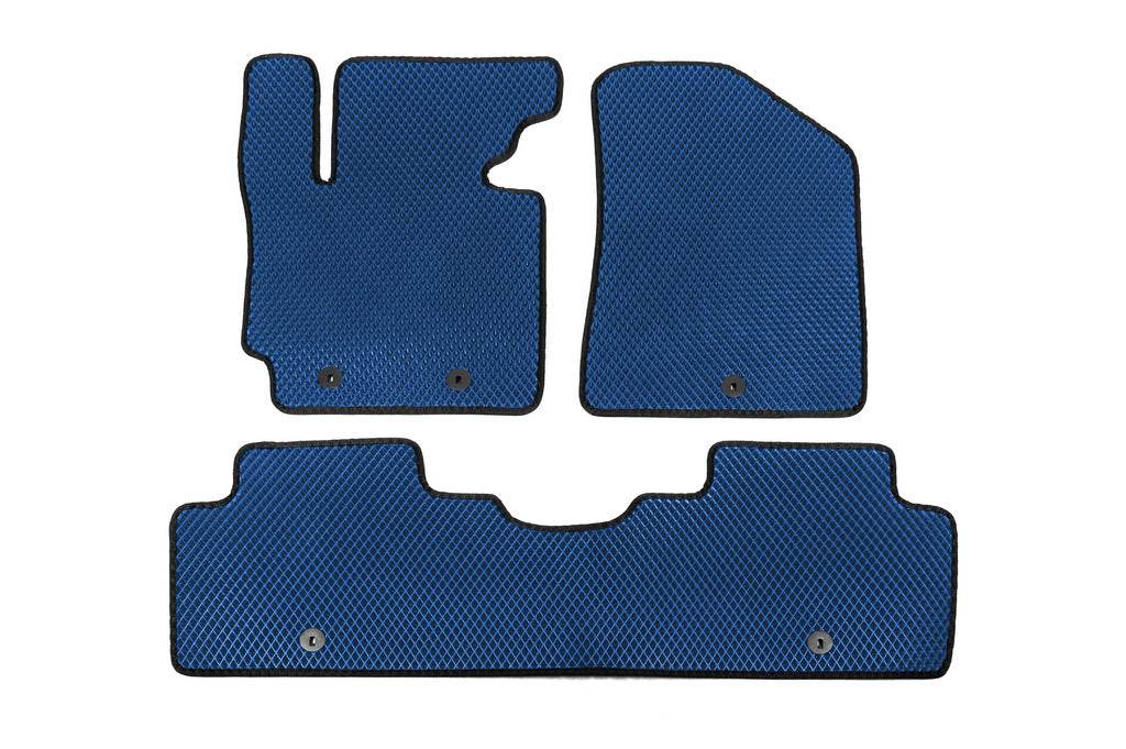 EVA mats (blue) for Kia Soul II 2013-2018 - Reelken Auto