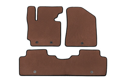 EVA Floor Mats (brick red) for Kia Soul II 2013-2018 - image 1
