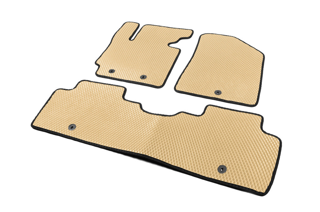 EVA Floor Mats (Beige) for Kia Soul II 2013-2018 - image 2