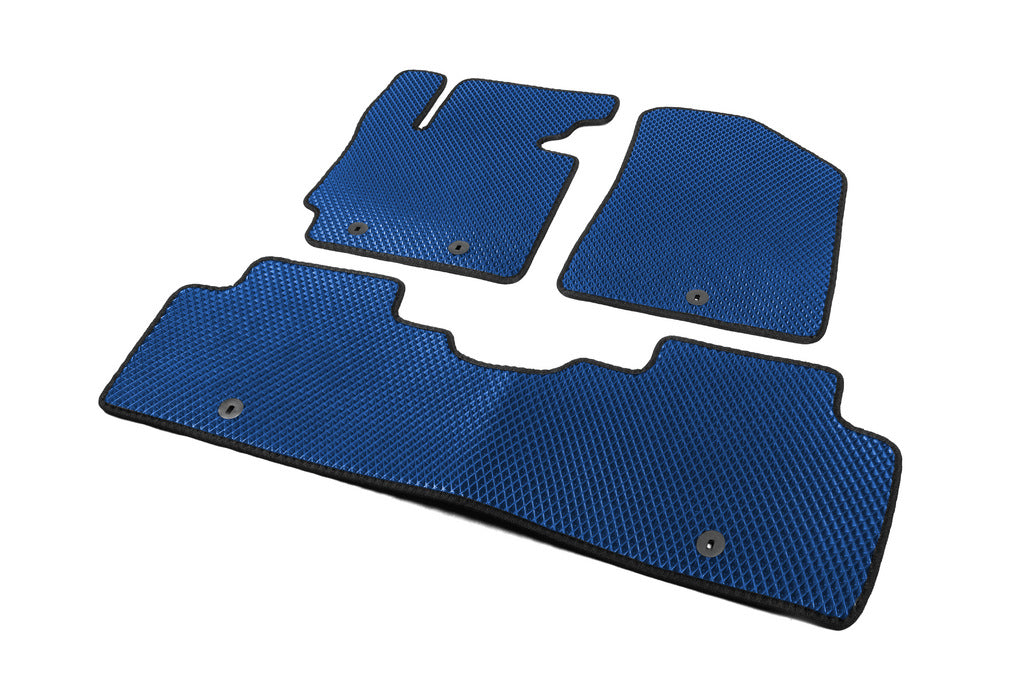 EVA Floor Mats (Blue) for Kia Soul II 2013-2018 - image 2