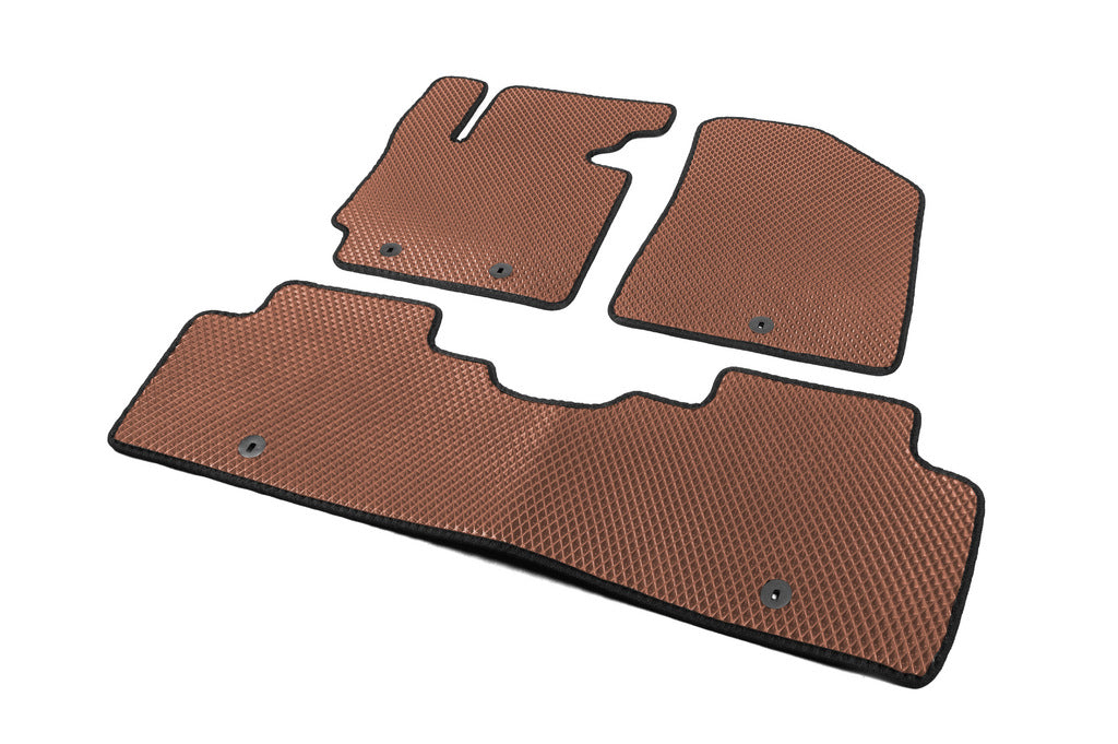 EVA Floor Mats (brick red) for Kia Soul II 2013-2018 - image 2