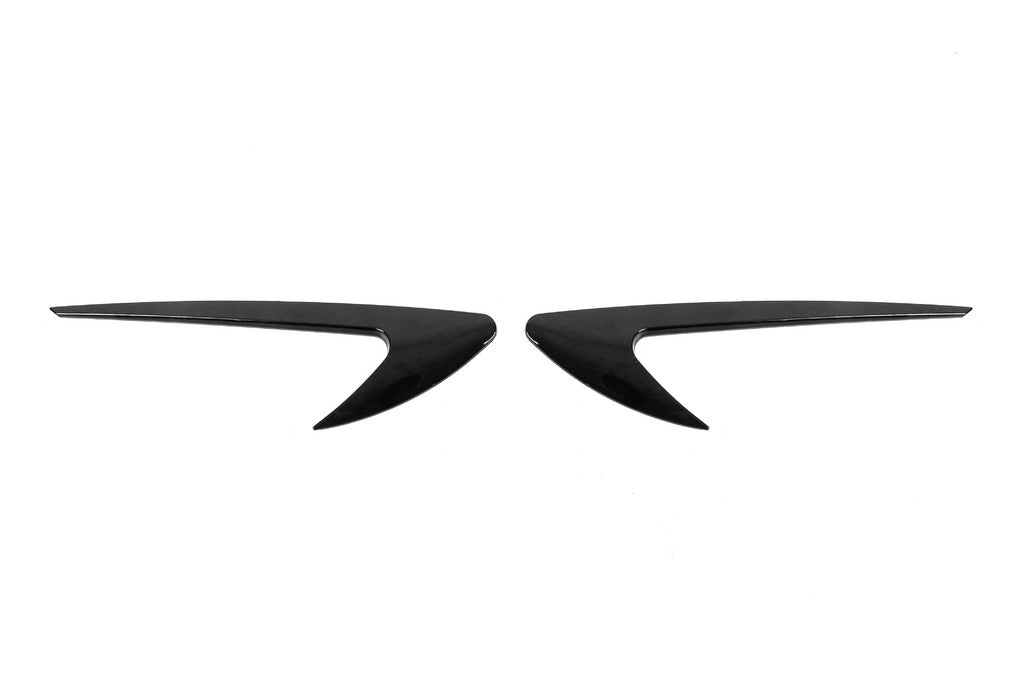 Universal side gills DPT V-4 (ABS) (2pcs) (black gloss) - image 4