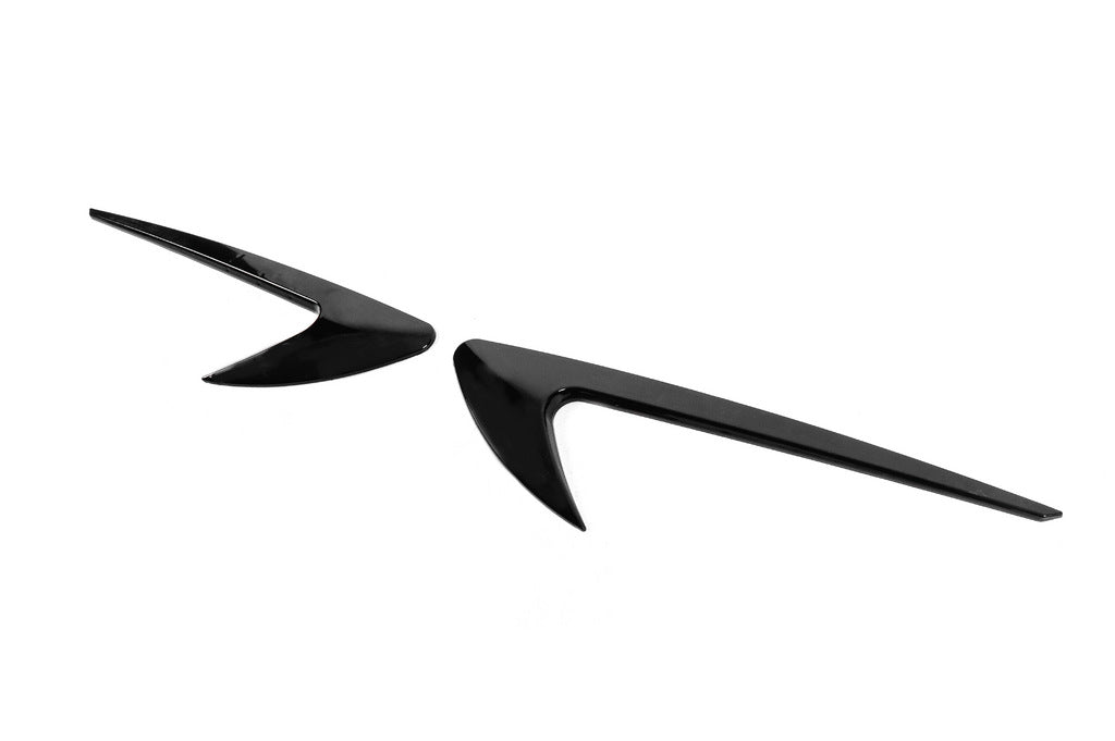 Universal side gills DPT V-4 (ABS) (2pcs) (black gloss) - image 5