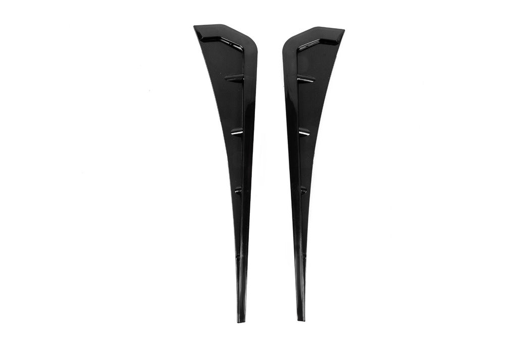 Universal Side Vents DPT V-1 (ABS) (2pcs) (Gloss Black) - image 1