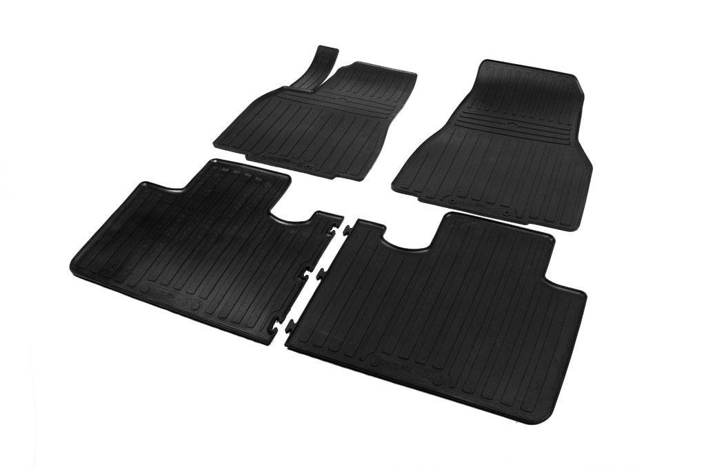 Stingray rubber mats (USA, 4 pcs) for Tesla Model Y - Reelken Auto