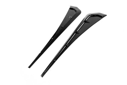 Universal side gills DPT V-1 (ABS) (2pcs) (black gloss) - image 5