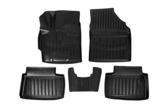 Mats Stingray 3D for Yaris Cross (5 pcs, polyurethane) for Toyota Yaris/Yaris Cross (XP210) 2020- - Reelken Auto