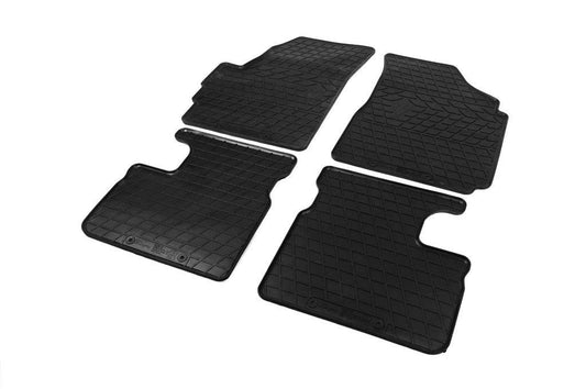 Rubber mats (4 pcs, Stingray Premium) for Daewoo Matiz 1998-2008 - Reelken Auto