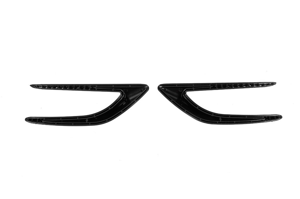 Universal side gills DPT V-2 (ABS) (2pcs) (black gloss) - image 3