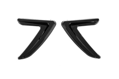 Universal side gills DPT V-3 (ABS) (2pcs) (black gloss) - image 4