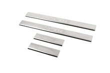 Door Sill Protectors Carmos BLUE V3 (4 pcs, Stainless Steel) for Hyundai Accent 2011-2017 - image 1