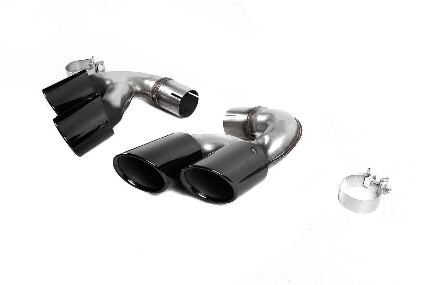 V1 Black exhaust tips in X5M F95 style for BMW X5 G05 2019–2026 - image 2