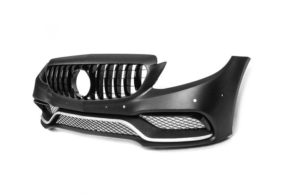 Body kit with diffuser V1 (AMG C63-designs 2014-2018) for Mercedes C-class W205 2014-2021 - Reelken Auto