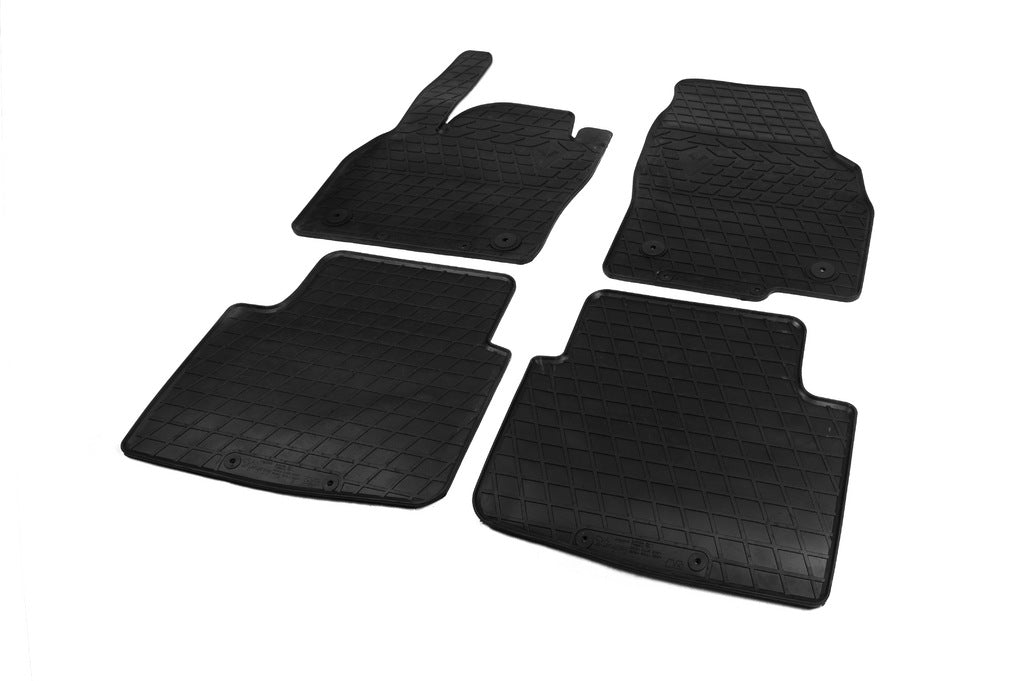 Rubber Floor Mats (4 pcs, Stingray Premium) for Skoda Kamiq 2019- - image 2