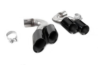 V1 Black exhaust tips in X5M F95 style for BMW X5 G05 2019–2026 - image 6
