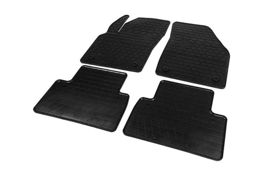 Rubber mats (4 pcs, Stingray Premium) for Volvo V50 2004-2012 - Reelken Auto