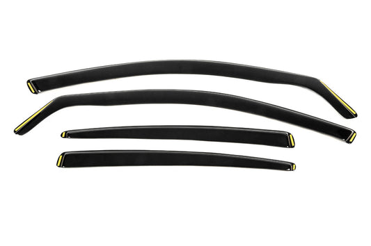 In-channel window deflectors (SD, 4 pcs, Esa) for Volkswagen Passat B8 2015-2023 - image 2