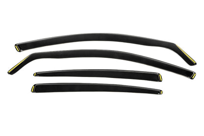 In-channel window deflectors (SD, 4 pcs, Esa) for Volkswagen Passat B8 2015-2023 - image 2