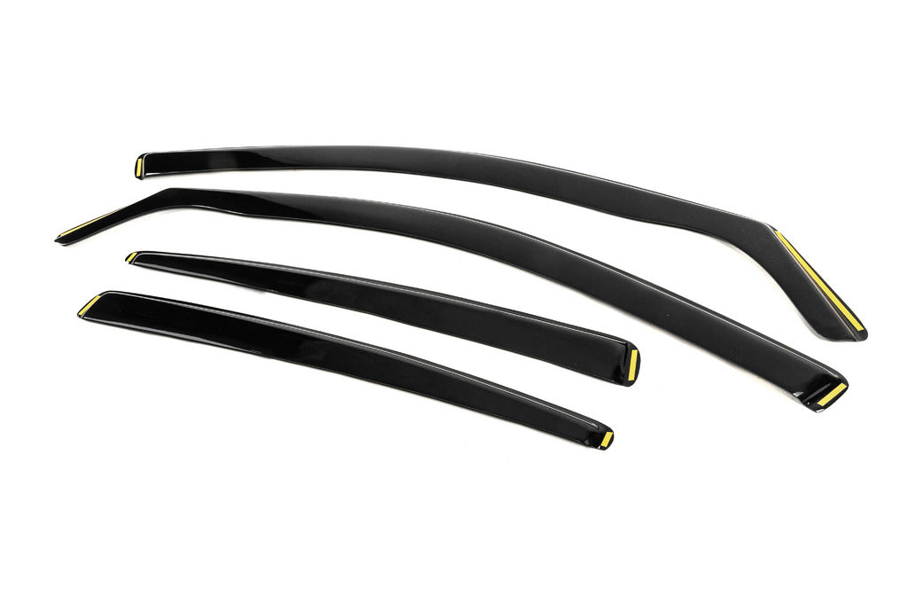 In-channel window deflectors (SD, 4 pcs, Esa) for Volkswagen Passat B8 2015-2023 - image 1